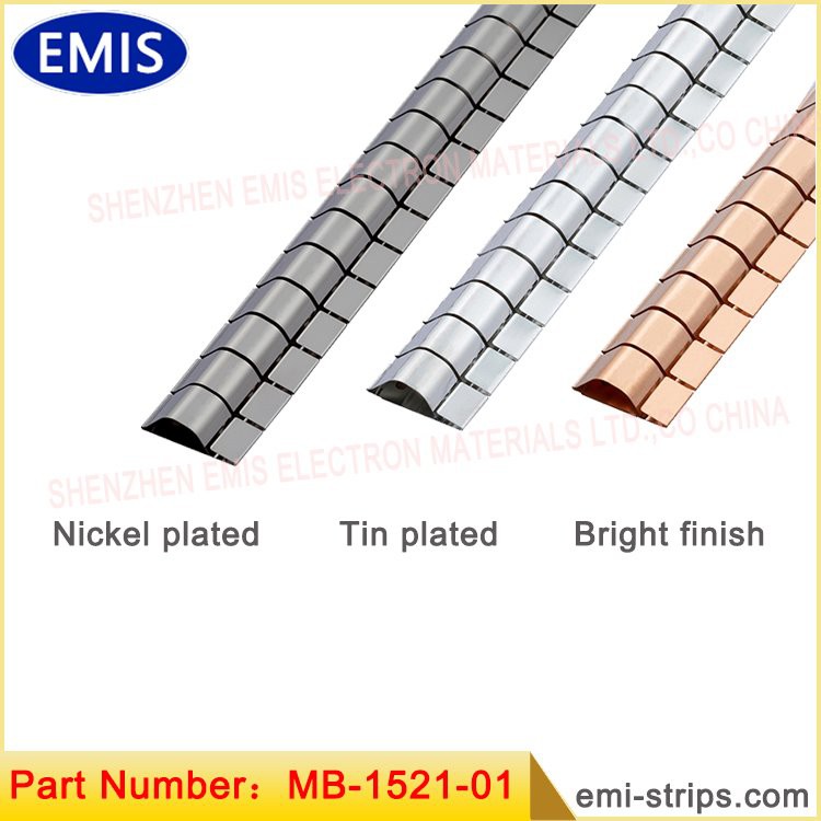 ニッケルメッキベリリウム銅フィンガーストリップ